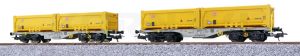 Containertragwagen, H0, Sgmmn - PULLMAN ESU 36600 Spur H0